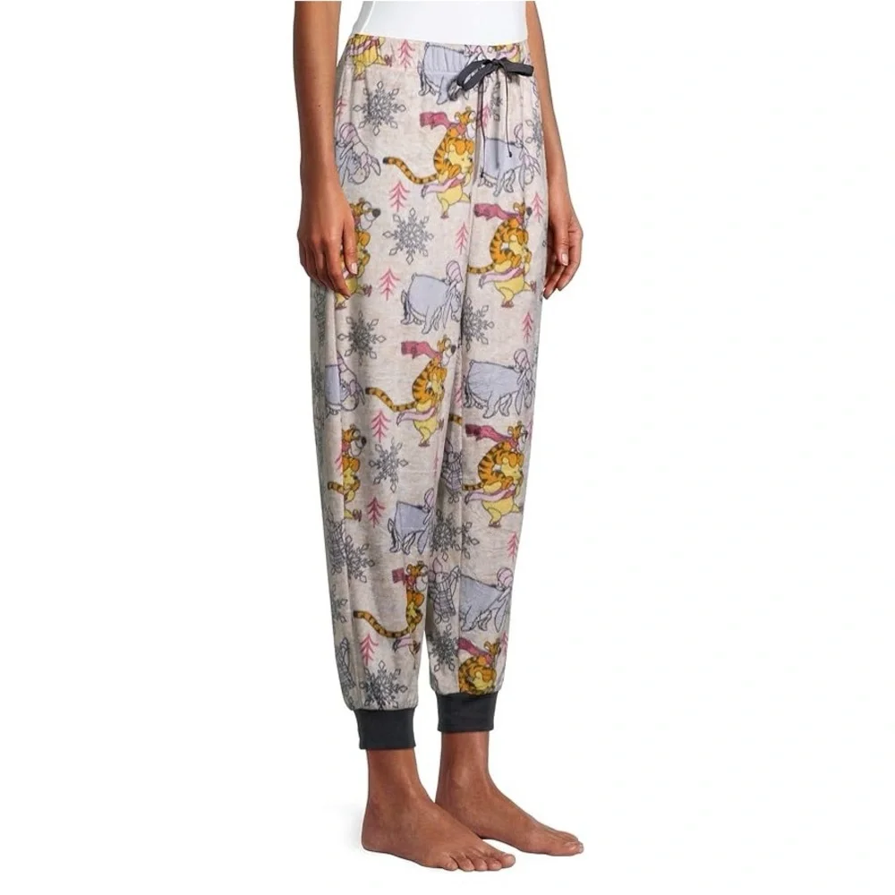 DISNEY Winnie the Pooh & Friends Cuffed Fleece Sleep Pants - Picture 8 of 11